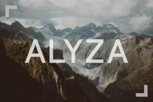Alyza Font Review: Clean Sans Serif for Modern Design