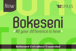 Bokeseni ExtraBold Expanded: A Bold Sans Serif Review
