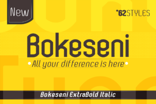 Bokeseni ExtraBold Italic Typeface for Bold Marketing