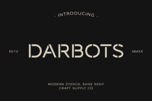 Darbots: A Distinct Sans Serif Font for Modern Web Design