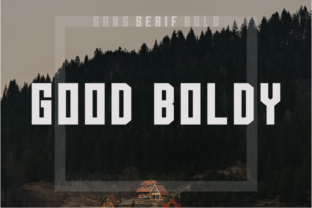 Good Boldy: A Bold Sans Serif Font for Modern Web Design