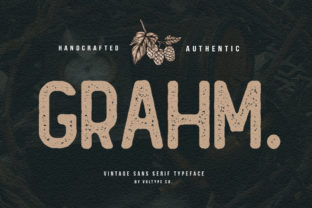 Grahm Typeface: Clean Sans Serif for Campaigns