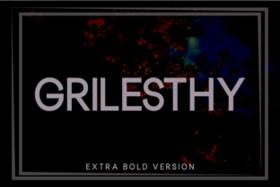 Grilesthy Extra Bold: A Modern Sans Serif Typeface