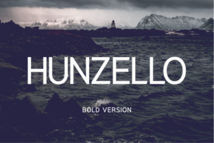 Hunzello Bold Typeface for Modern Editorial Design