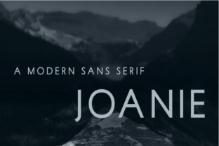 Joanie Typeface: Elegant Sans Serif for Editorial Design