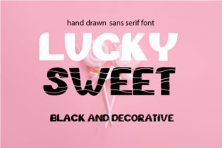 Lucky Sweet: A Bold Sans Serif Font for Modern Branding