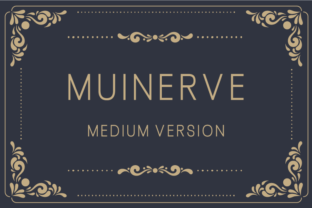 Muinerve Medium: A Modern Sans Serif Font for Campaigns