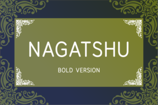 Nagatshu Bold Typeface for Brand Identity