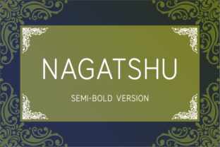 Nagatshu Semi-Bold: A Typeface for Editorial Clarity