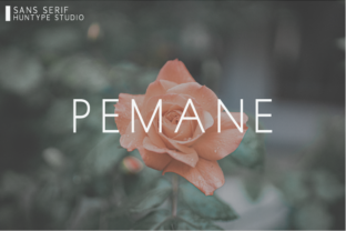 Pemane: The Timeless All Caps Sans Serif Typeface
