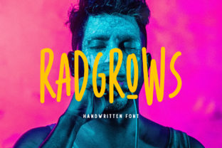 Radgrows Font for Clear Campaign Design