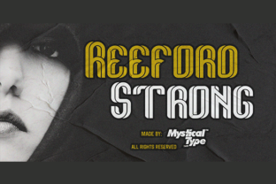 Reeford Typeface for Modern Editorial Design