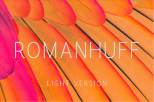 Romanhuff Light: A Timeless Typeface for Modern Brands