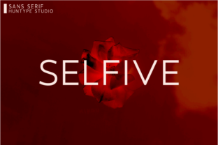Selfive: A Modern Sans Serif Typeface for Branding