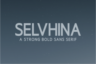 Selvhina: A Modern Sans Serif Font for Branding