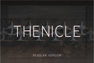 Thenicle Regular: Elegant Sans Serif for Branding